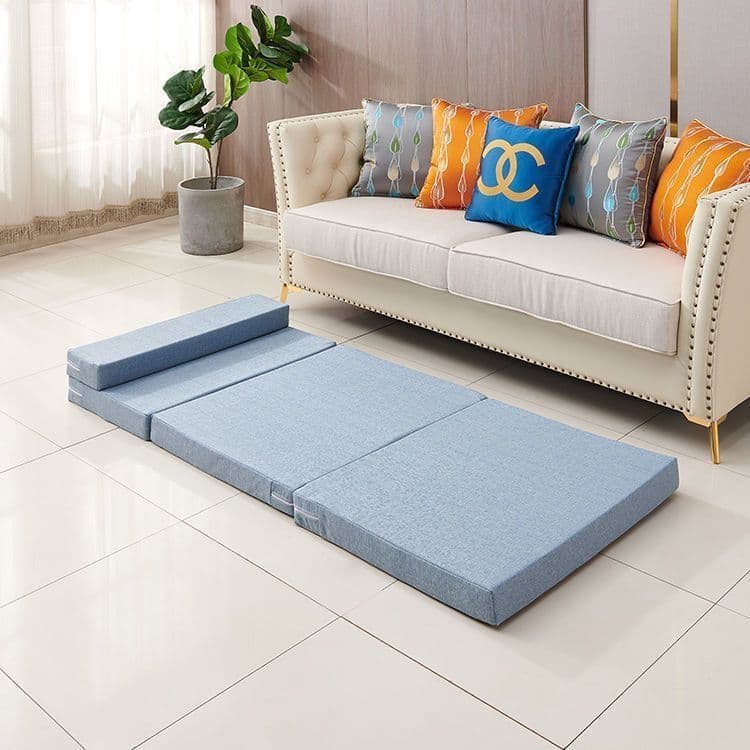 Nap mat folding mattress student office tatami floor artifact car sponge mattress nap floor mat