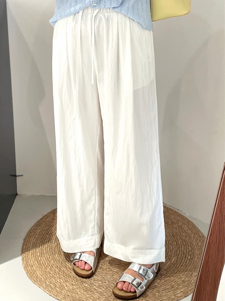 Plus Size Women's Straight Leg Pants Elastic High Waist Casual Trousers 2026 Spring Fat mm Versatile Lazy Loose Long Pants NK1153