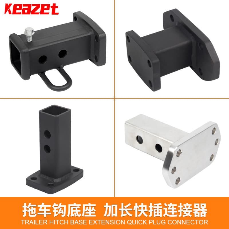 Quick Connect Trailer Hitch Arm 304 Stainless Steel for Toyota Land Cruiser Nissan Patrol Great Wall Harbin H9 Extension