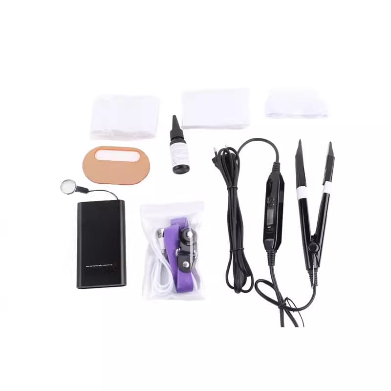 v Technology Hair Extension Tool Lamp Hair Remover V Light Glue Quickly Grafts Hair Traceless Invisible Recyclable Hair Extension Large Size