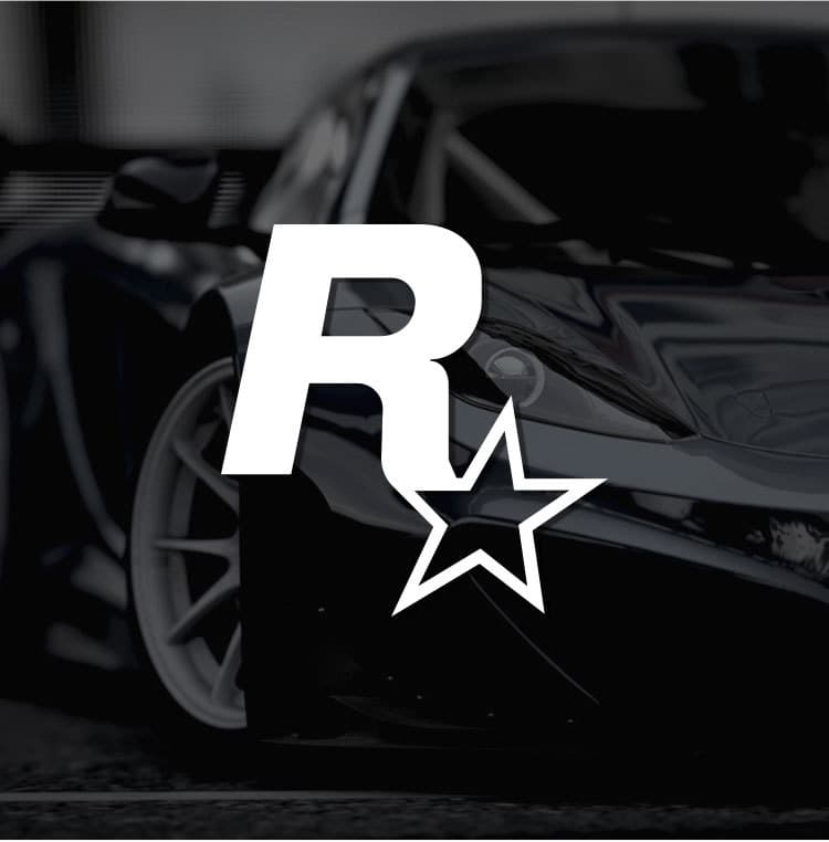 Car Sticker JDM Tuning Electric Game Accessories GTA5 Racing R Star Car Sticker Triangular Window Sticker Fuel Tank Cap Sticker