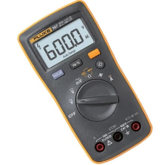 Pocket Digital Multimeter Fluke 107/108 Fluke Multimeter Compact Handheld Electrician Meter Portable