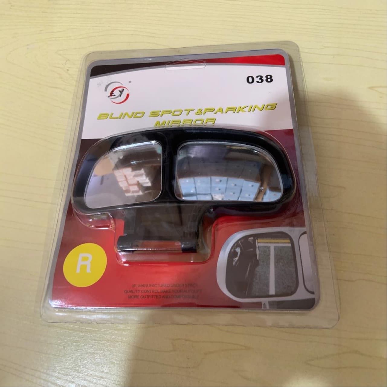 Driving School Car Rearview Mirror, Clip-On Mirror, Reversing Mirror, Wide-Angle Mirror, Dual-Sided Car Mirror