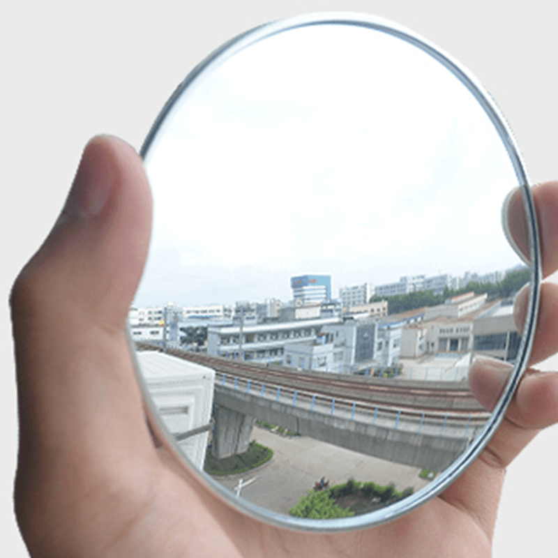 Convex Mirror Rearview Mirror Small Round Mirror Truck Wide Angle Mirror Bus Blind Spot Mirror Car Reverse Mirror Convex Round