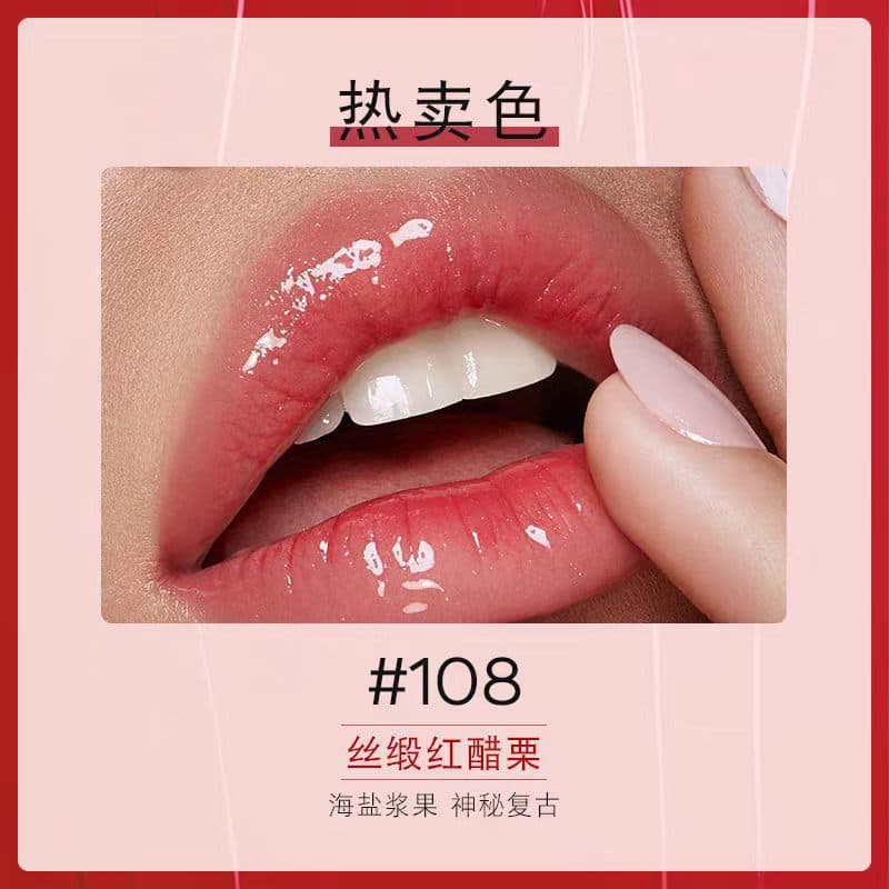 【Official Genuine】KIKO Double-Ended Lip Gloss 103 Nude Lipstick Lip Mud Water Gloss Mirror Lip Gloss 139 Lip Color