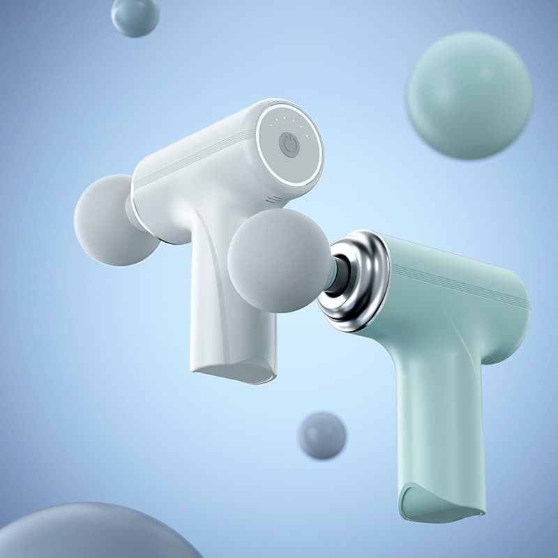 Smart Fascia Gun Massager Ultra-Long Battery Life Massager Original Head Factory Direct Cross-border E-commerce Platform