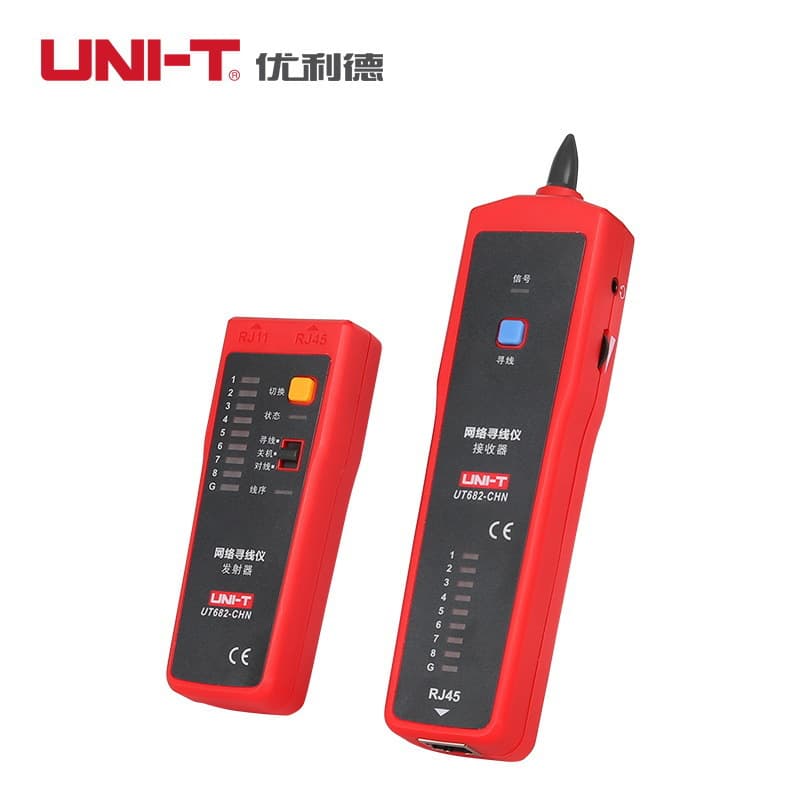 UNI-T UT682 Wire Tracer, Line Finder, Cable Tester, Telephone Line Tester, Network Cable Tracer