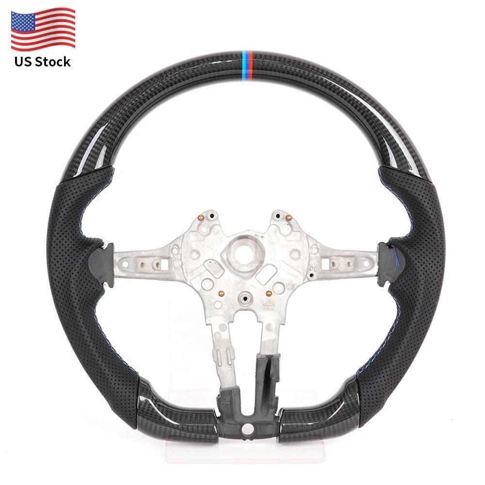 For BMW M2 M3 M4, 4 Series F87 F32/F80/F82/F83 Carbon Fiber Steering Wheel Bare Wheel Upgrade