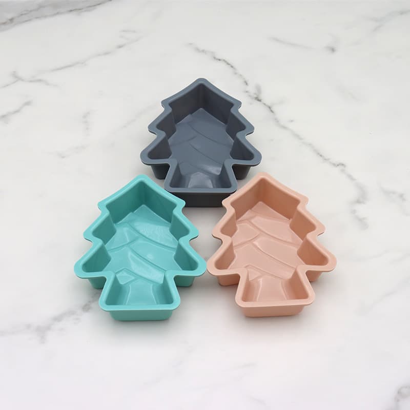 Christmas Tree Silicone Cake Mold Christmas Tree Shape Mold DIY Home Baking Mold Wholesale