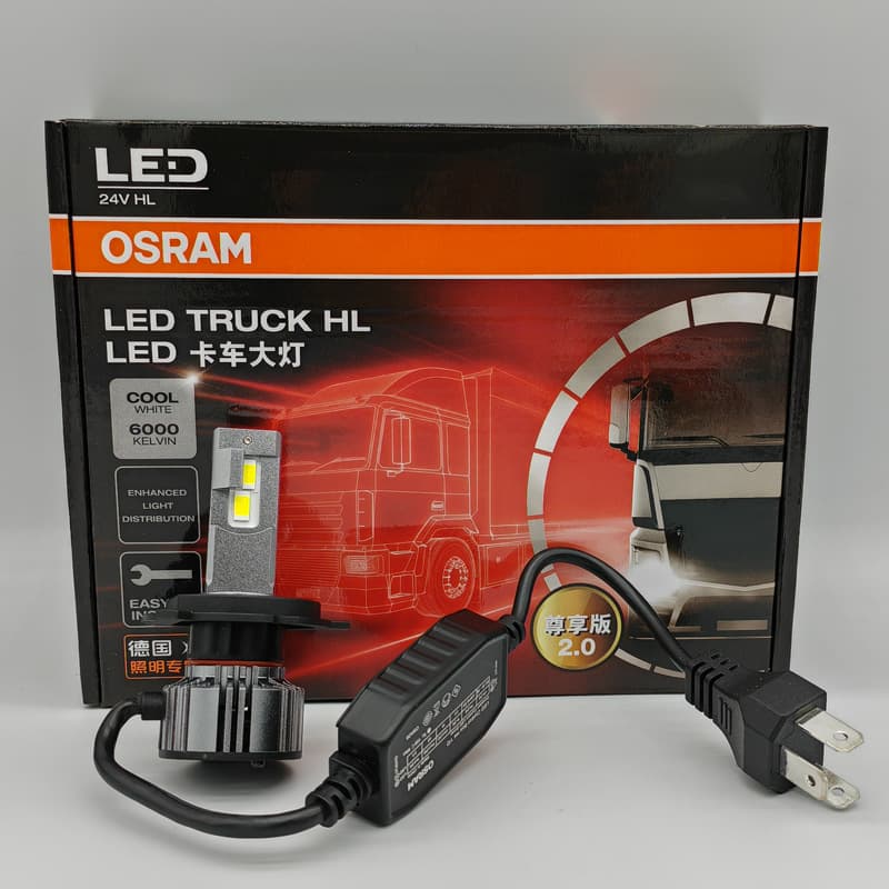 OSRAM H1 H4 H7 24V Truck Premium 2.0 Super Bright LED Bulbs
