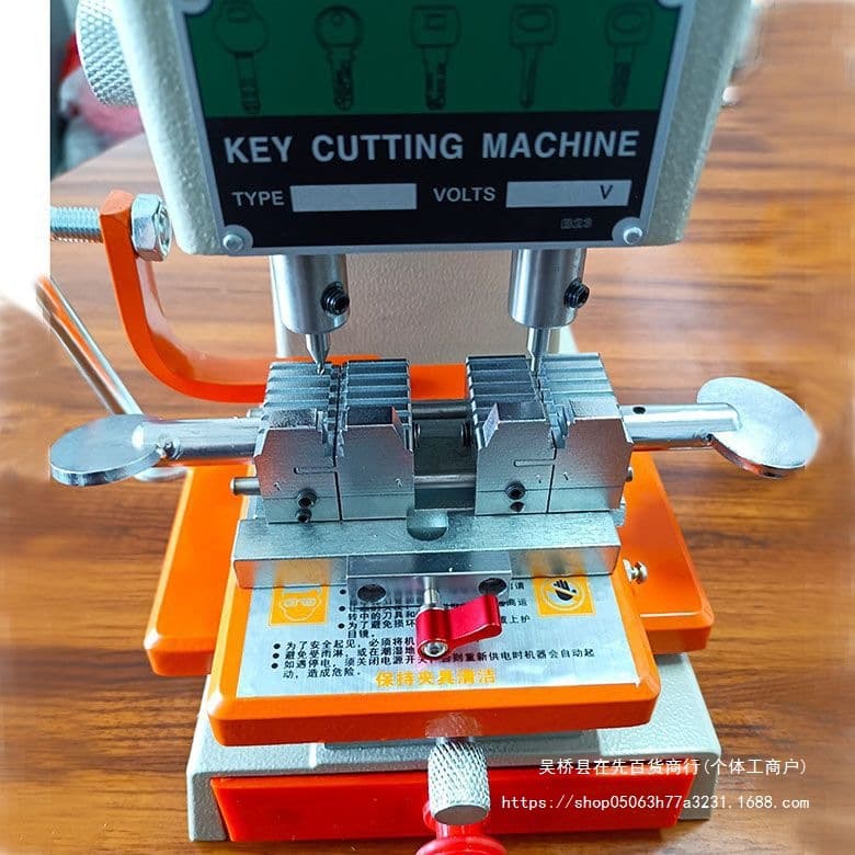 New Multi-functional Key Machine Vertical/Horizontal All-in-One Adjustable Head Flat and External Milling Key Duplicator Copper
