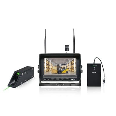 Forklift Wireless Camera Display System HD Forklift Camera Digital Wireless Display Fork Blind Spot