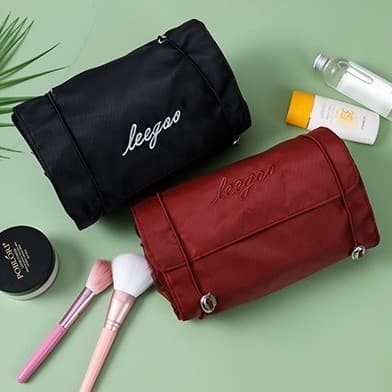 Detachable four-in-one cosmetic bag multifunctional simple travel women's folding travel cosmetics storage toiletry bag