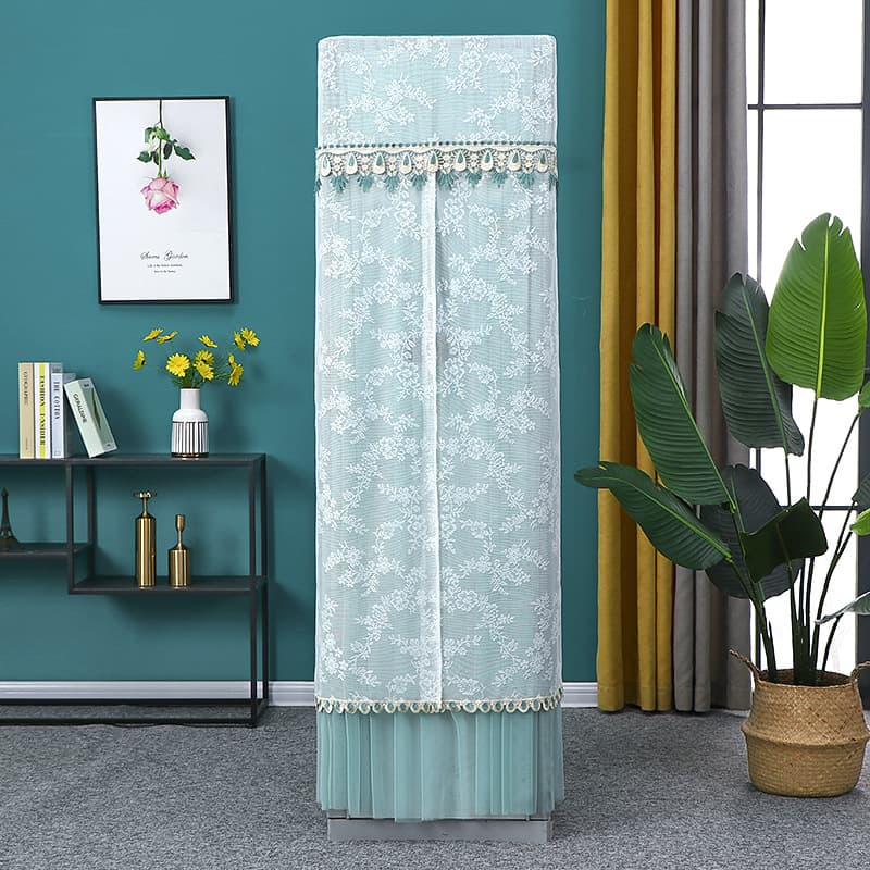 New Universal Vertical Air Conditioner Dust Cover for Gree, Midea, Haier Living Room Models, Usable Without Removal for Cabinet Units