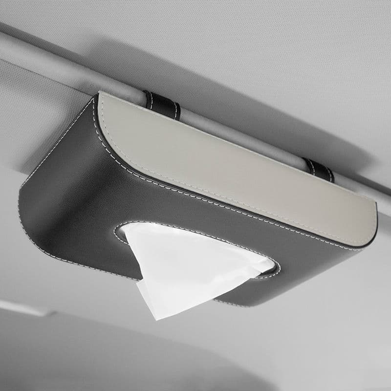 Car tissue box, hanging car tissue box, seat-mounted armrest box, sun visor, meal box, car supplies