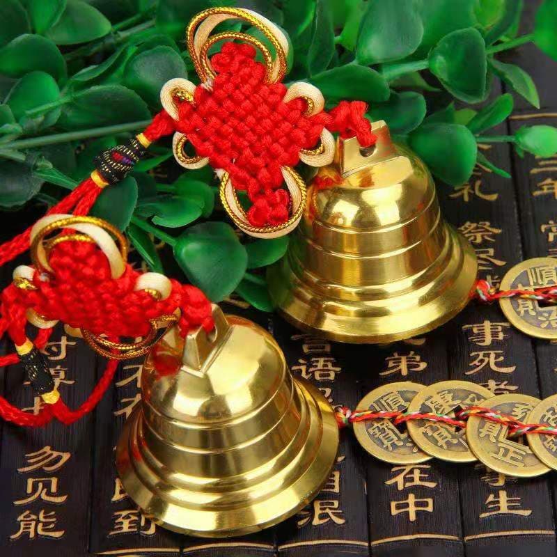 Factory wholesale copper bells, five-emperor copper coins, six-emperor copper coins, copper bell pendants, wind chime pendants