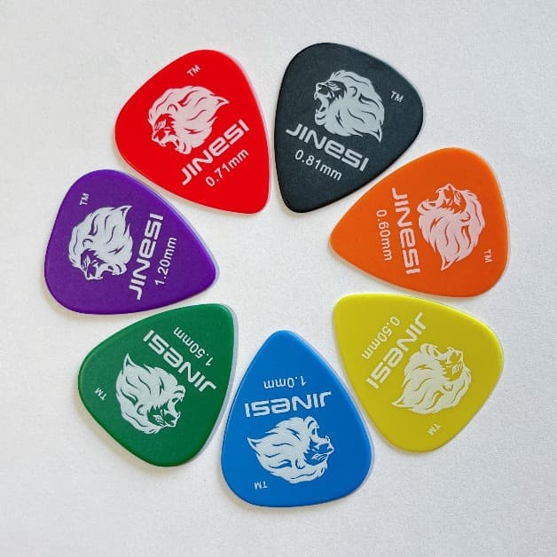 Acetal matte/non-slip ABS/Delrin ukulele celluloid electric guitar picks