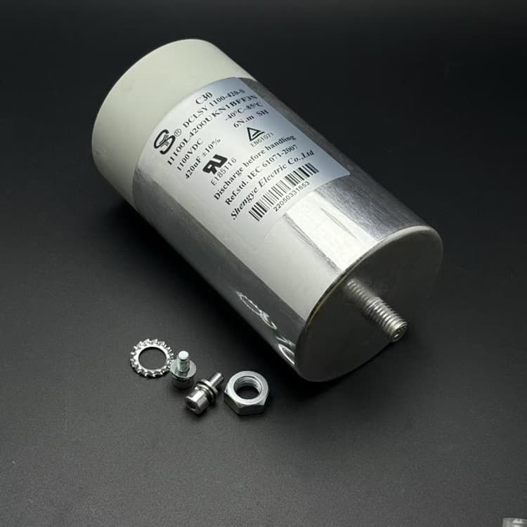 Original Box Brand New DCLSY 1100-420-S 420μF 1100V C30 Shengye DC Filter Capacitor