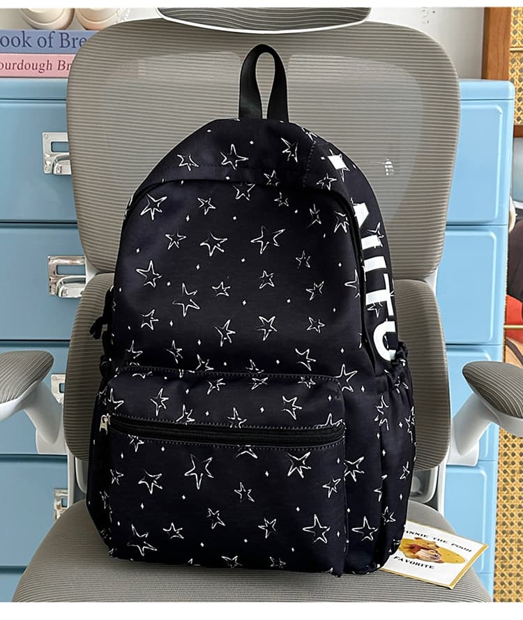 New Star Backpack Unisex Casual Large Capacity School Bag Outdoor Travel