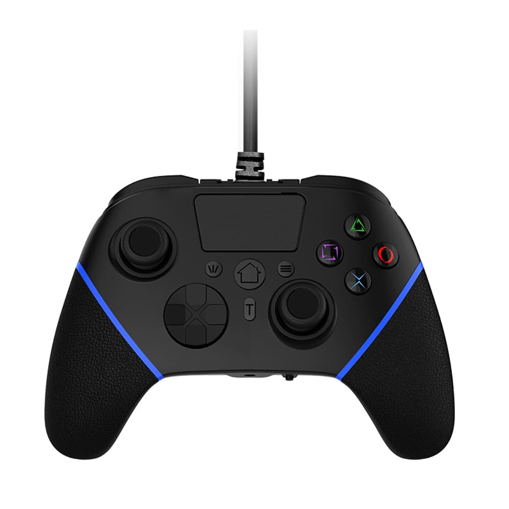New P5 Wired Game Controller Private Mold Game Console PC Controller Dual Vibration Six-Axis Gyroscope Touch