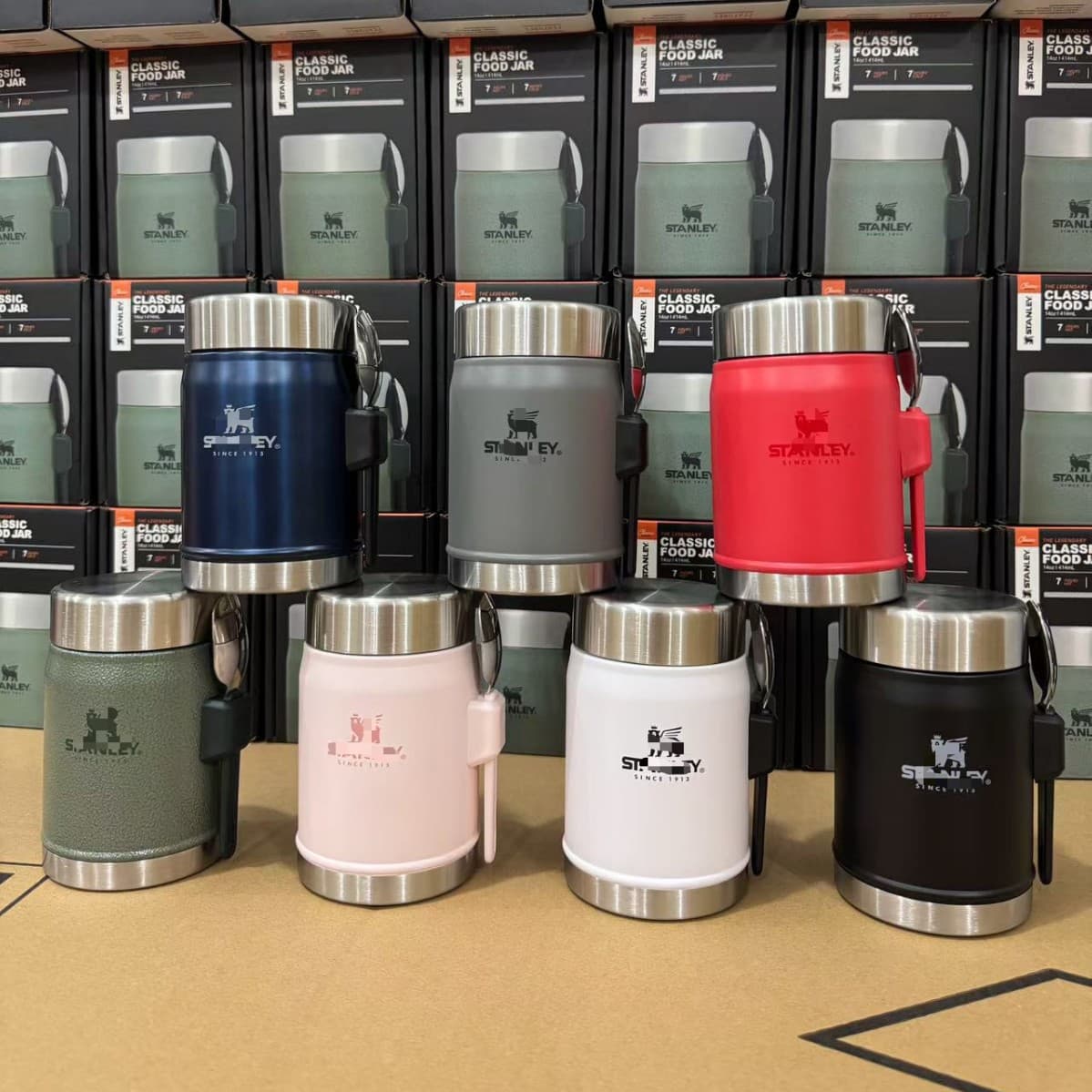 New Stanley Insulated Food Jar Portable Lunch Box Vacuum Insulated Food Container Thermos 414ml