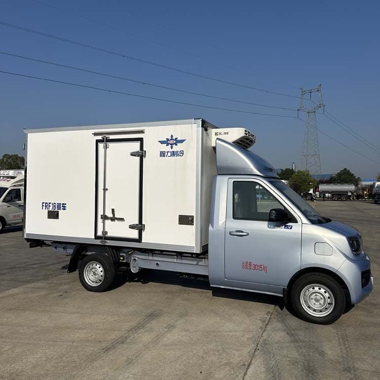 Iveco Box Refrigerated Truck Meat Hook Refrigerated Truck Front Four Rear Eight Refrigerated Truck National VI New Model