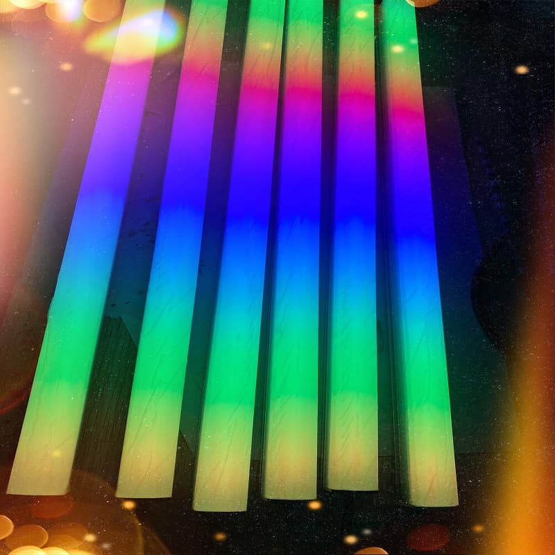 Three-sided decorative chassis light strip RGB fantasy light pollution color-changing atmosphere hard light strip synchronization motherboard 5V 3-pin interface