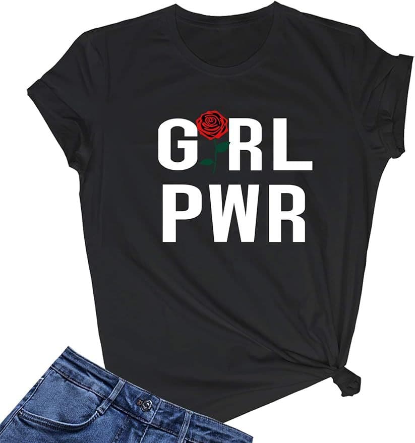 Women's Cute T Shirt Junior Tops Teen Girls Graphic Tees