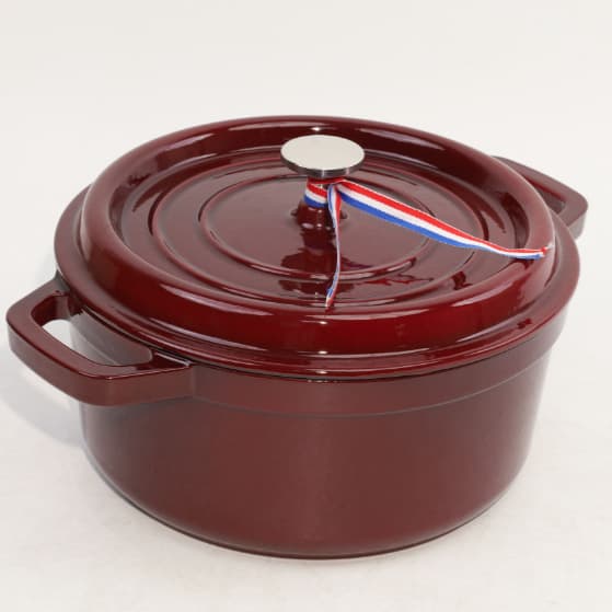 New product new enamel soup classic stew pot enamel stew pot uncoated non-stick pot induction cooker universal