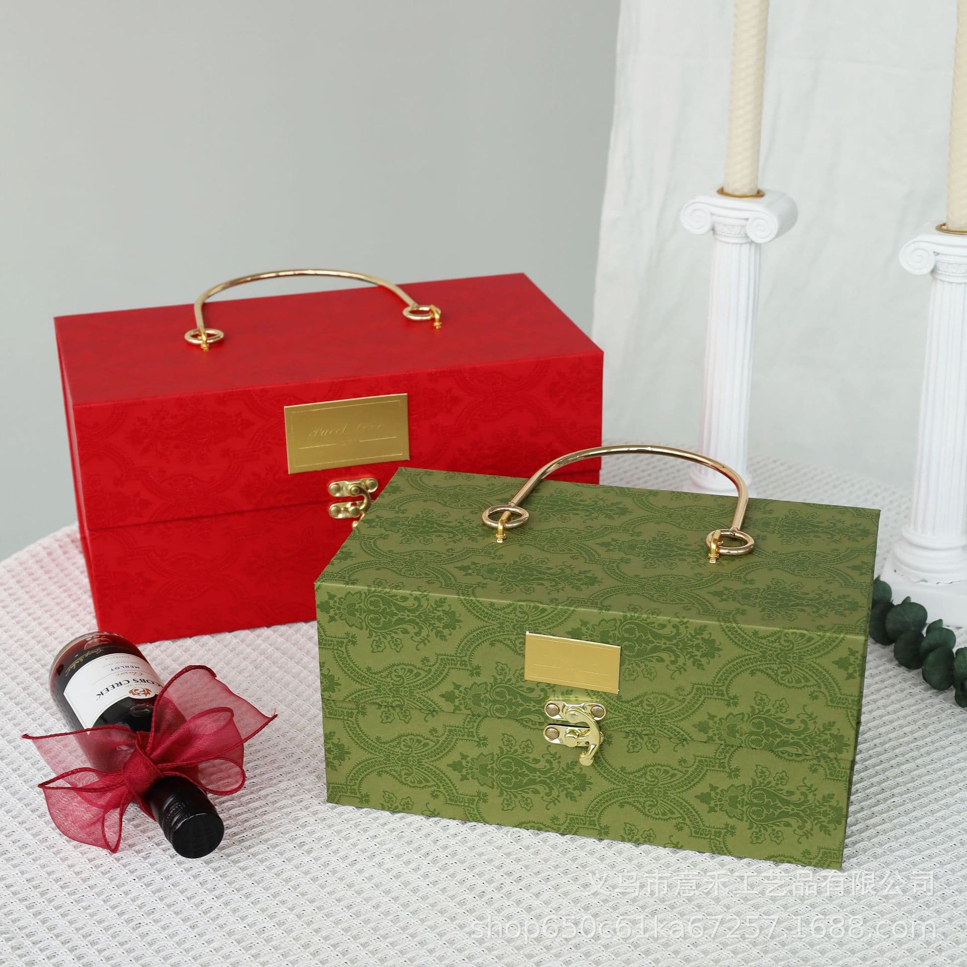 Forest-style Handheld Embossed Printed Candy Box, Trendy Gift Wedding Favor Box, Hot-selling Holiday Gift Box Empty Box