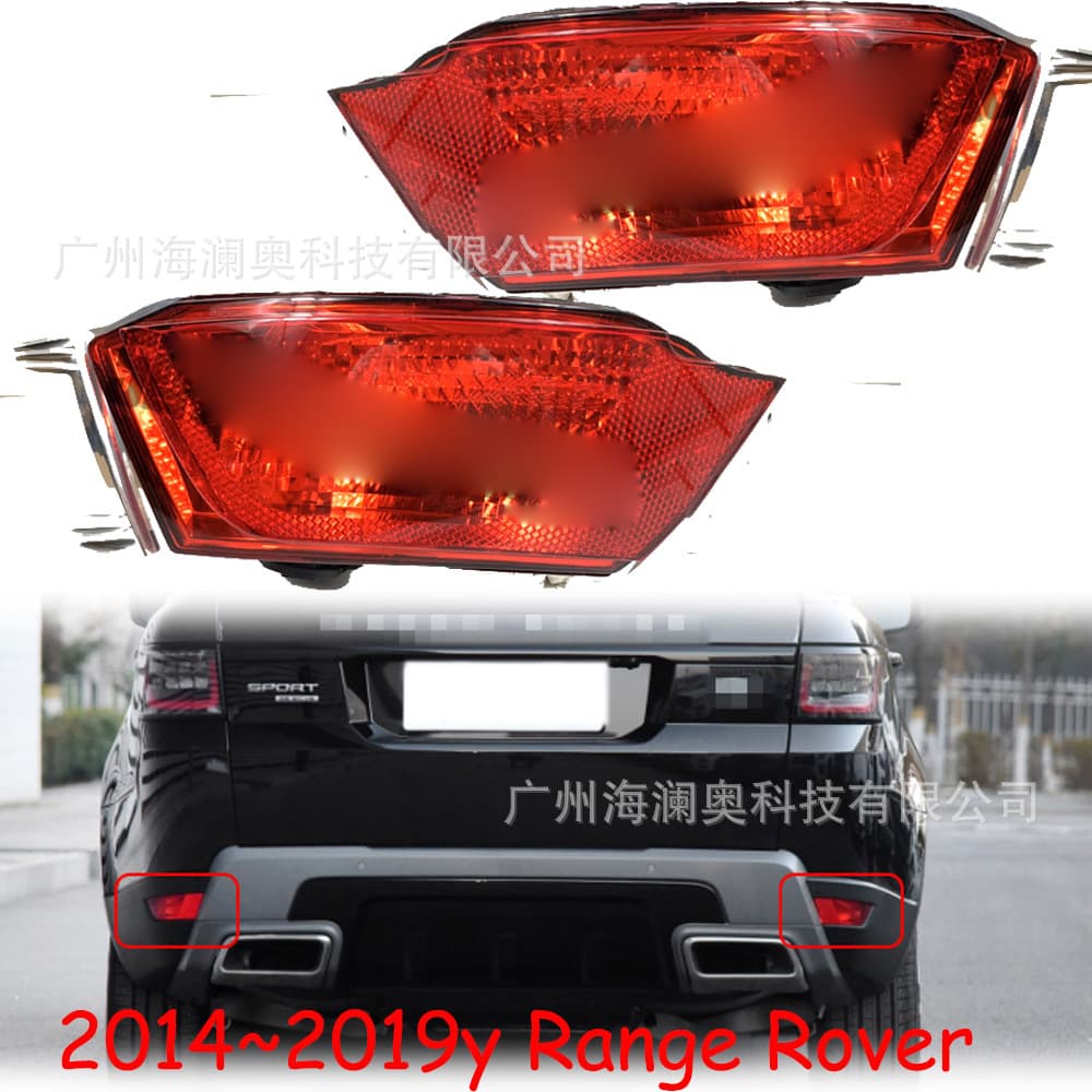Suitable for Land Rover Range Rover Sports rear bumper light brake light fog light tail light warning light 2014 ~ 2019 models