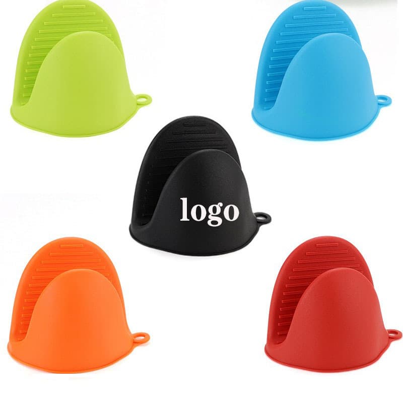 Direct sales 43g thickened silicone heat insulation gloves, oven, microwave, air fryer kitchen anti-scald silicone hand clips