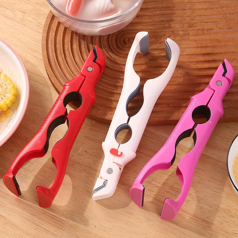 3-in-1 Anti-Scald Clip for Bowls, Non-Slip Kitchen Tongs, Plate Gripper, Steaming Dish Heat Insulation Plate Lifter, Bowl Handling Tool