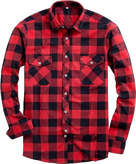 New Foreign Trade Large Plaid Series Men's Pocket Decoration Korean Style Casual Hooded Plaid Shirt Checkered Shirt
