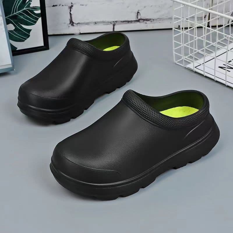 Women's Rain Boots Fashion New Viral Couple Ankle Boots Lightweight Soft Sole Kitchen Rubber Shoes Waterproof Anti-slip Outdoor Wear, Unisex Water Shoes