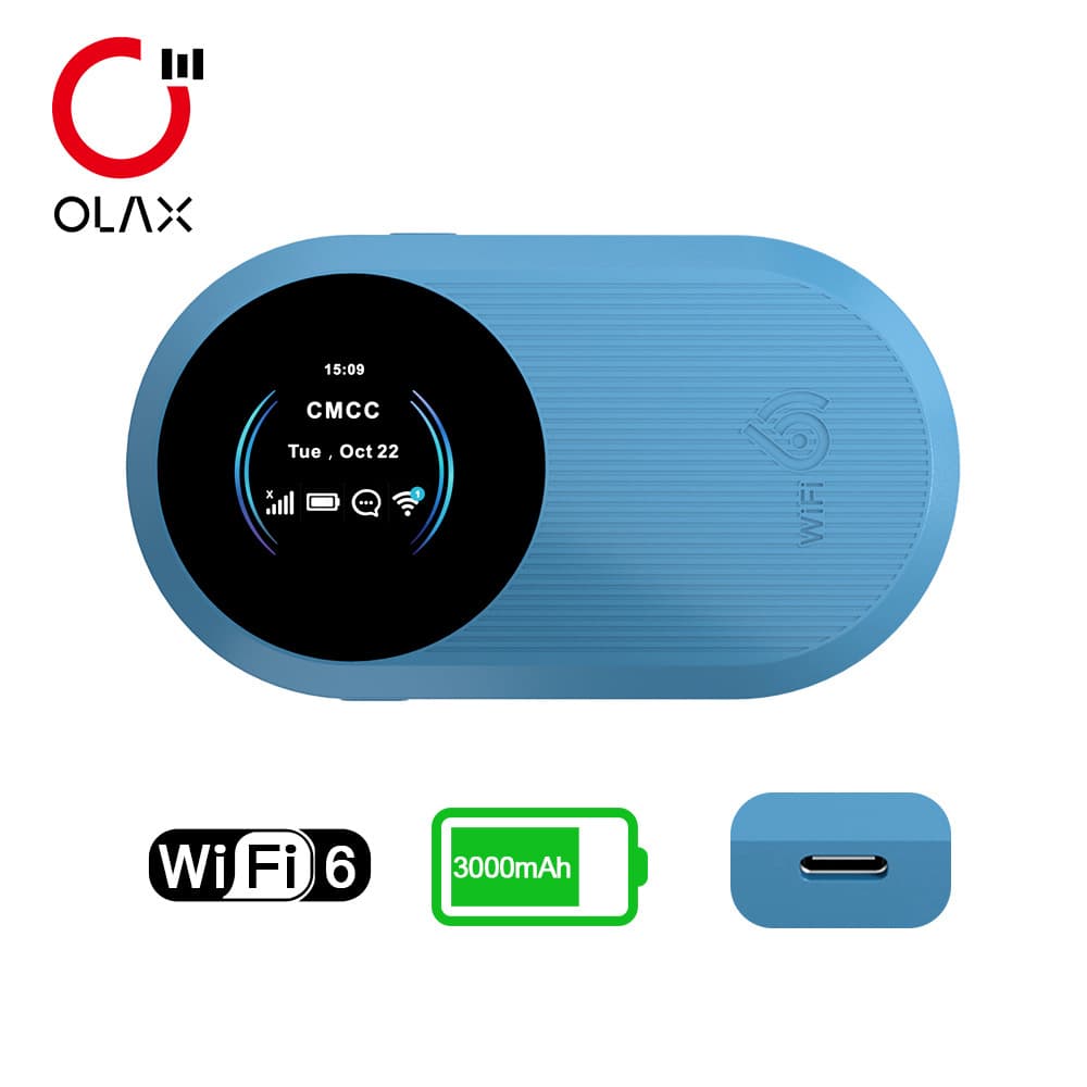 A10S Dual-Band 2.4GHz & 5GHz Portable WiFi 3000mAh