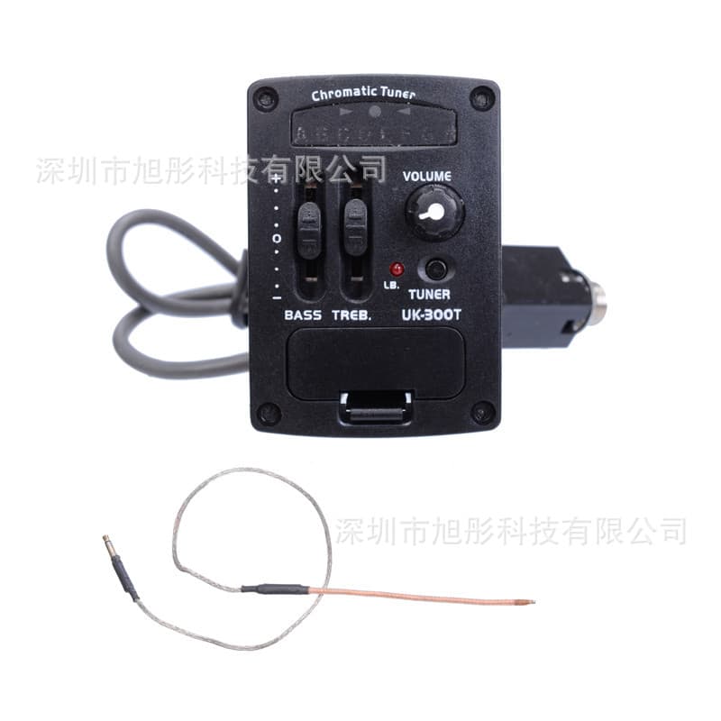 UK Ukulele pickup UK-300T 2-stage small guitar pickup with tuning, soft and hard sticks optional