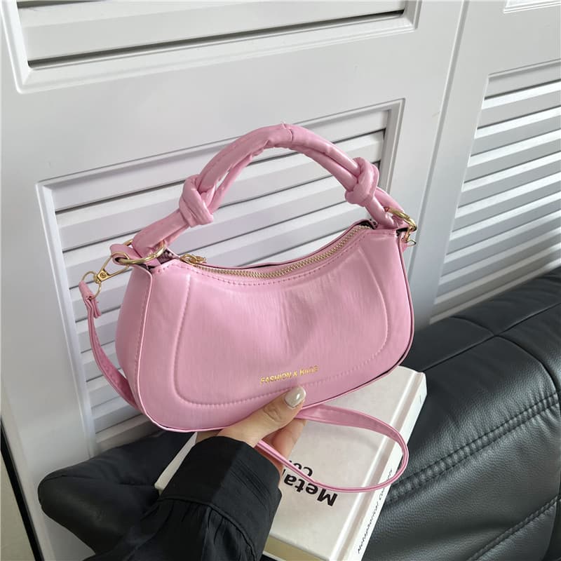 French Style Mini Handbag for Women Autumn/Winter 2026 New Trendy Shoulder Crossbody Bag Versatile Ins Vintage Saddle Bag