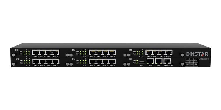 Dingxintongda MTG2000-4E1 8E1 Dual-Port Digital Trunk Gateway, IMS Gateway, 30B+D Gateway