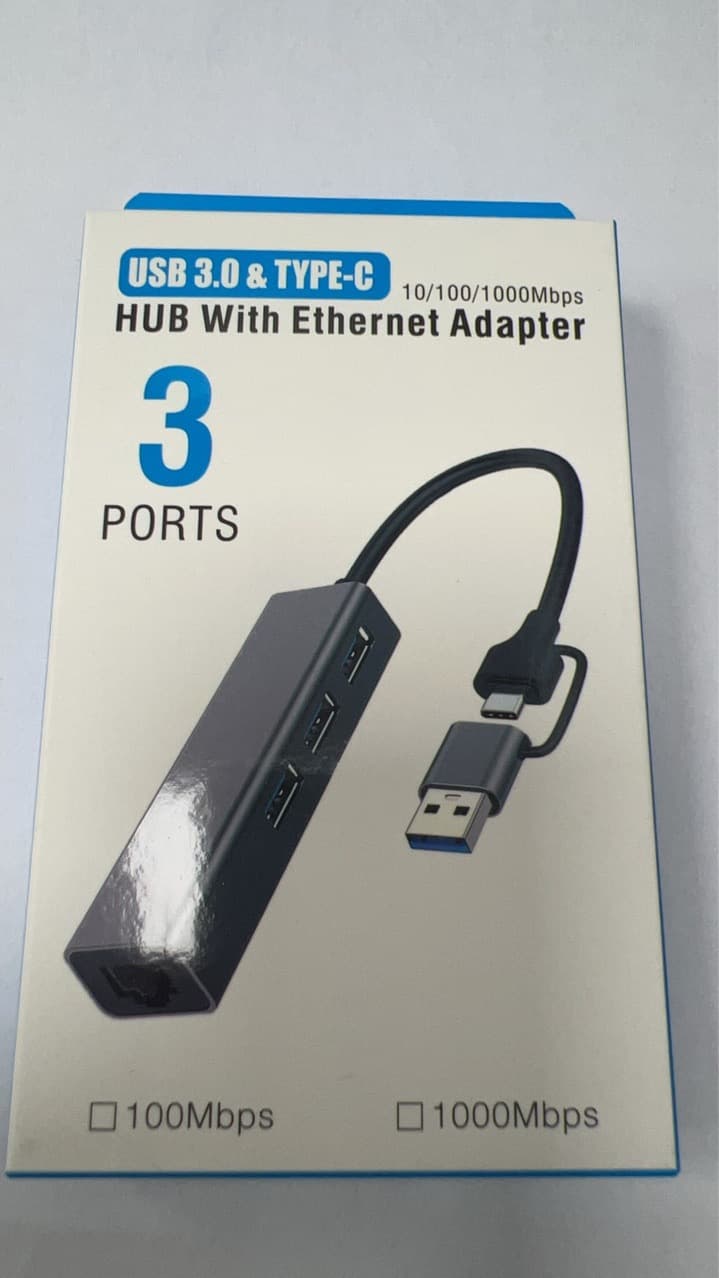 Type-C to 2.5G network card adapter network converter suitable for laptop USB to rj45 network port