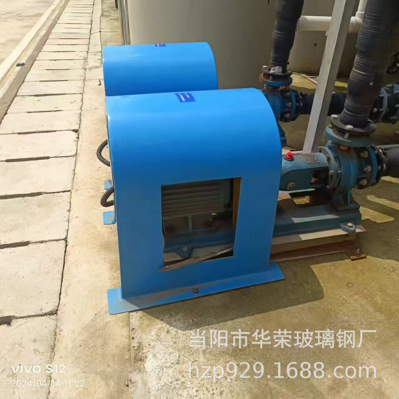 Custom-made FRP motor covers from the manufacturer, available in various sizes for outdoor waterproof applications.