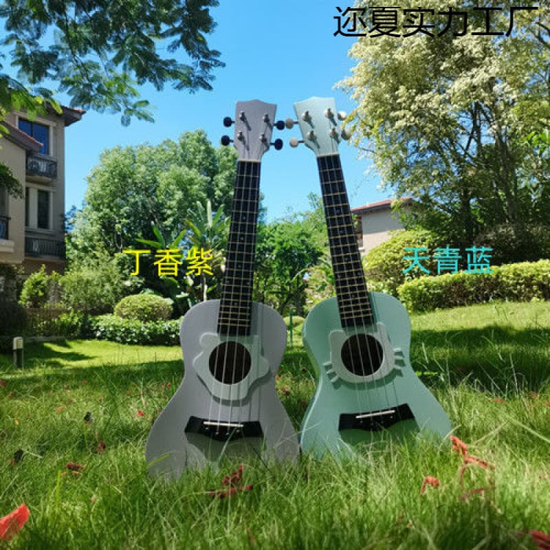 New product solid wood inch ukulele ukelele for male and female beginners entry professional learning high appearance mini guitar.