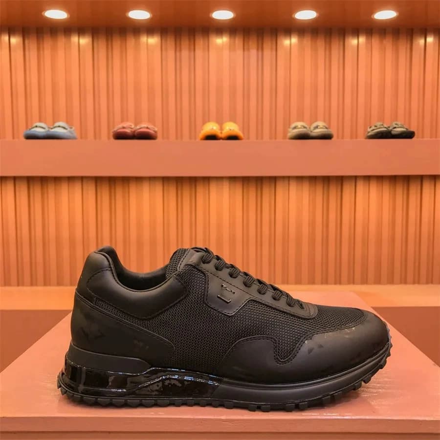 European Fall New Men's Shoes Fashion Casual Lace-up Thick Sole Heightening Versatile Comfortable Trendy Shoes H Brand