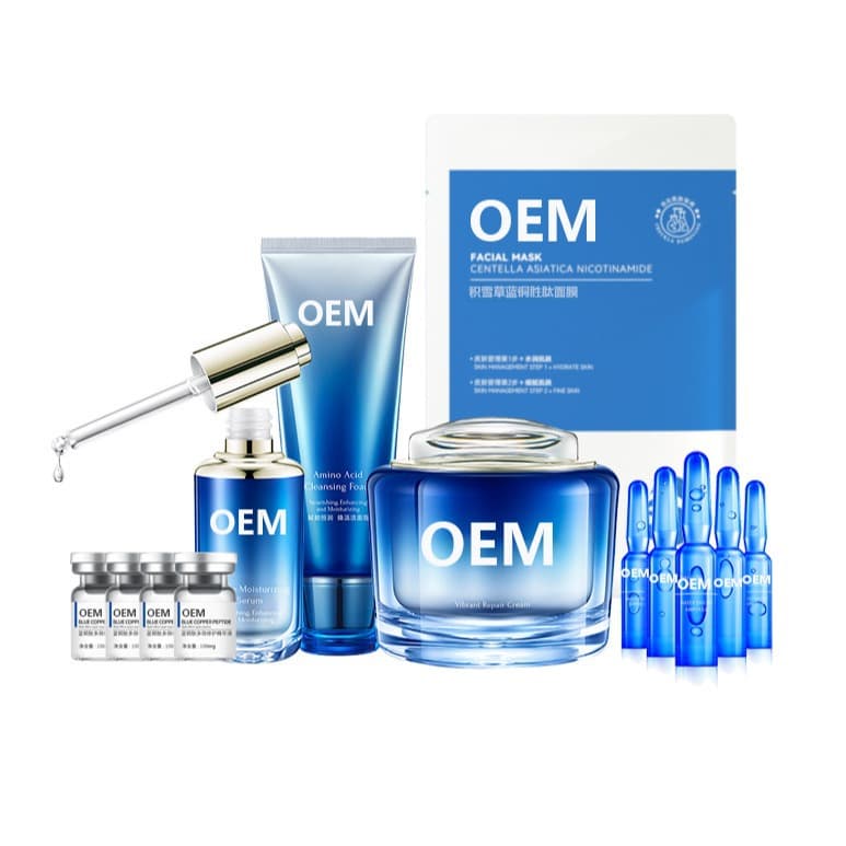 Cosmetics Contract Manufacturing Skincare OEM/ODM Processing with Material, Processing Fee Link for Custom Facial Products