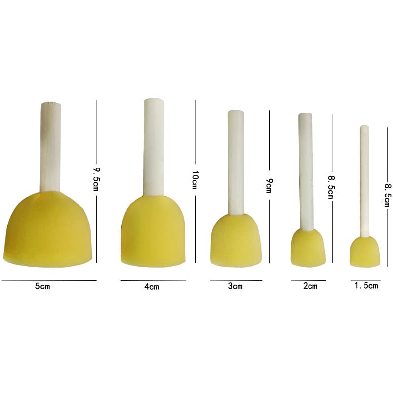 Cross-border children's painting sponge brush EVA stamp children's DIY painting sponge stamp art supplies graffiti tools