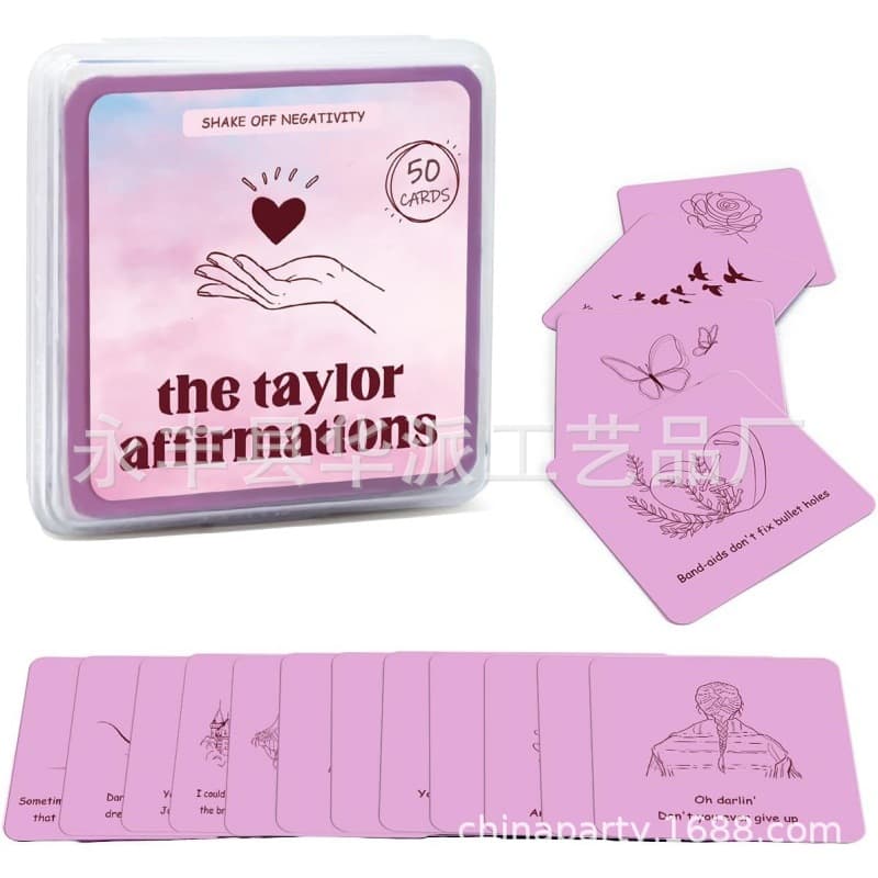 Music Lover Motivational Cards Positive Affirmation Cards Women's Inspirational Birthday Gift Game Night Gift