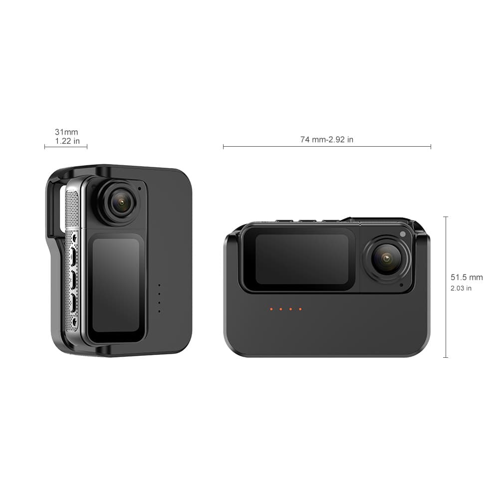 New Cross-border 2K Outdoor Sports Camera Cycling Hiking Recorder Thumb Camera HD Camcorder WiFi