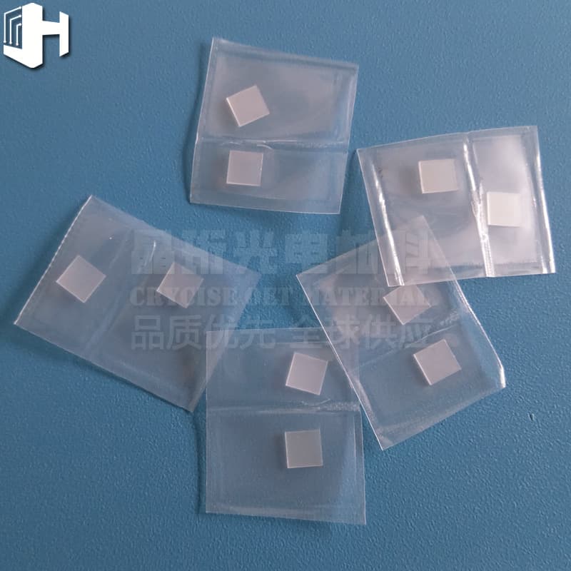 Jingheng Optoelectronic Materials Imported Magnesium Oxide MgO Single Crystal Substrate Wafer 5*5*0.5mm