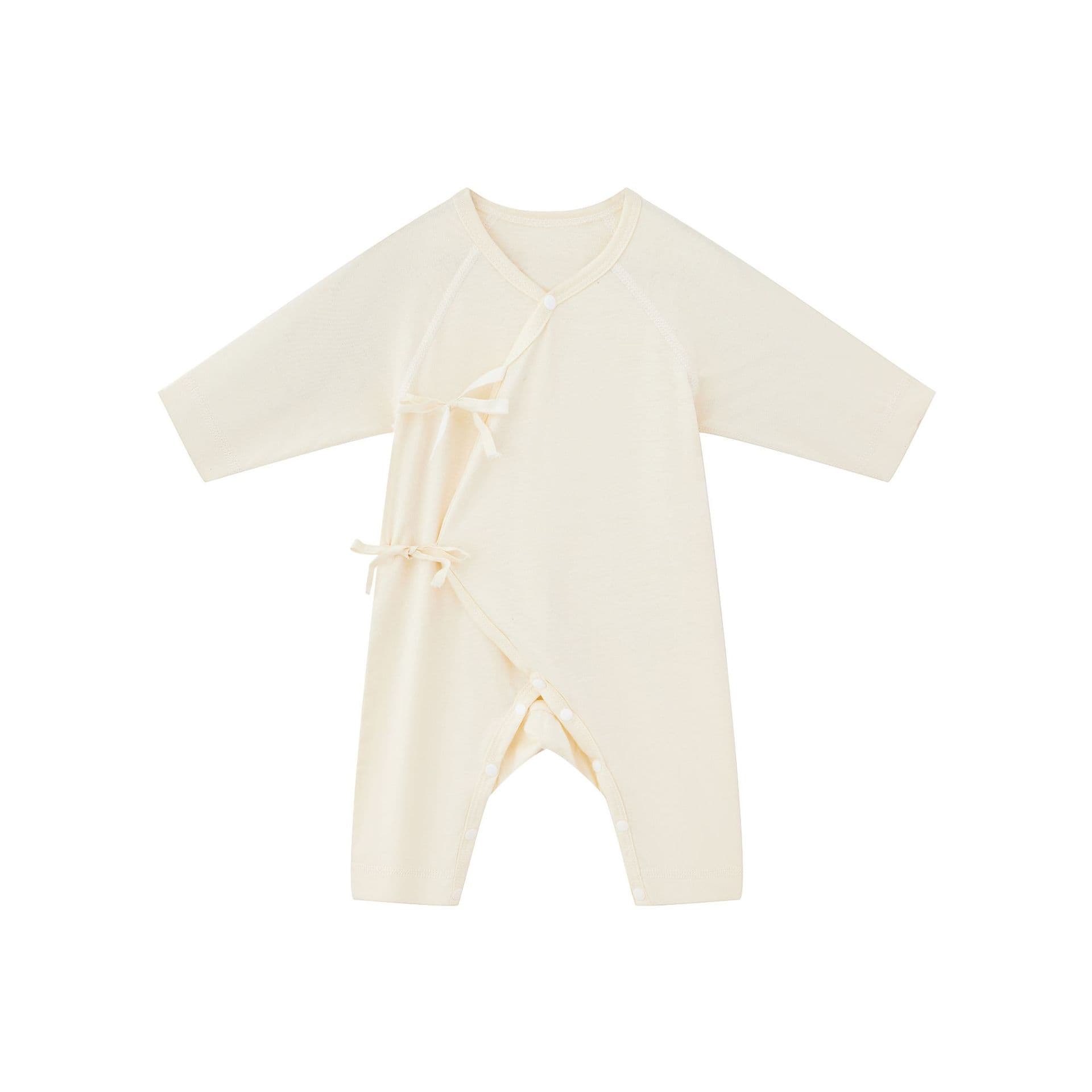 2025 New Baby Clothes Pure Cotton Seamless Class A 0-6 Months Infant Home Split-Leg Sleepsuit Baby Romper