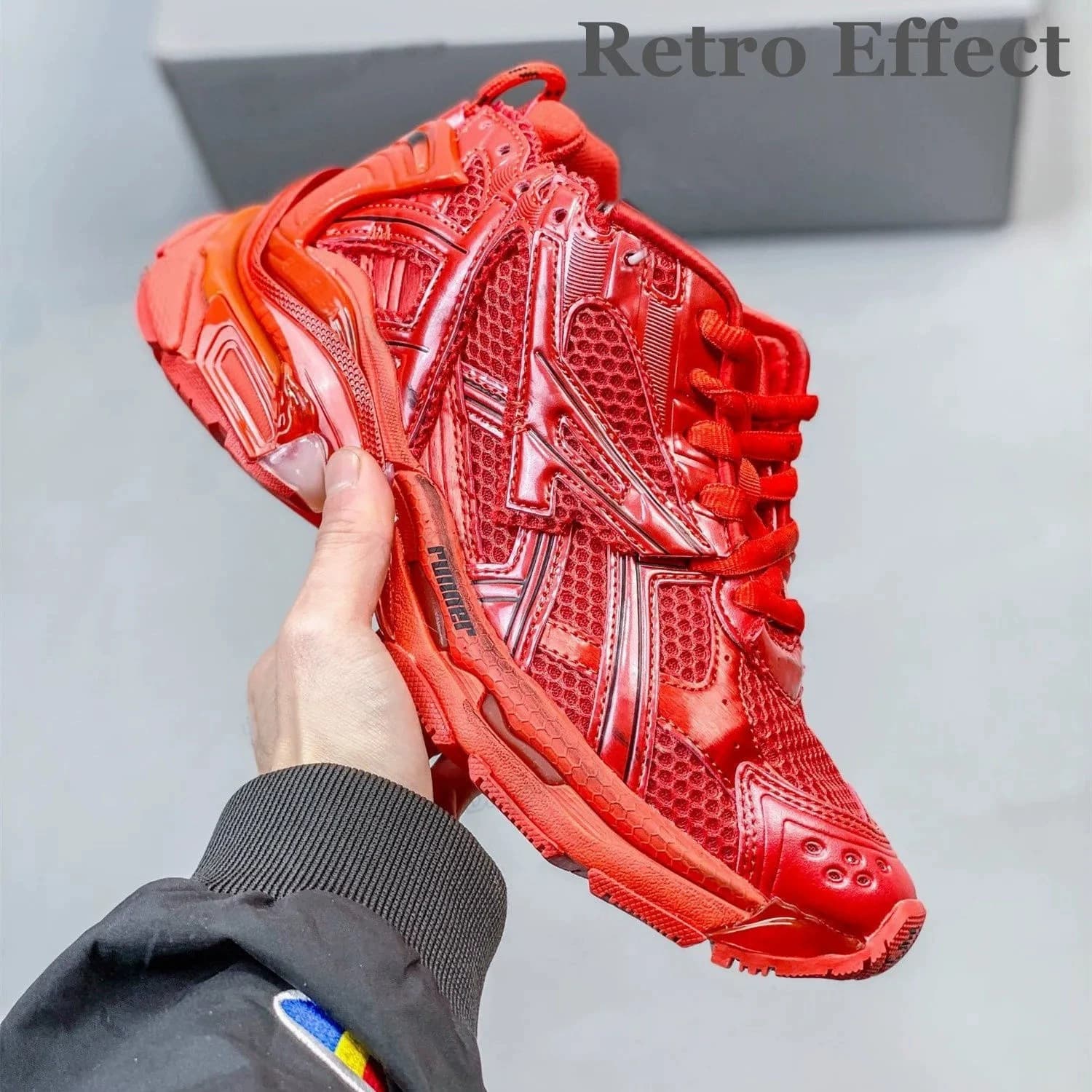 High-End Ok Brand Seventh-Generation Low-Top Retro Dad Sneakers, Trendy and Fashionable, Versatile Style, Unisex, Export Model